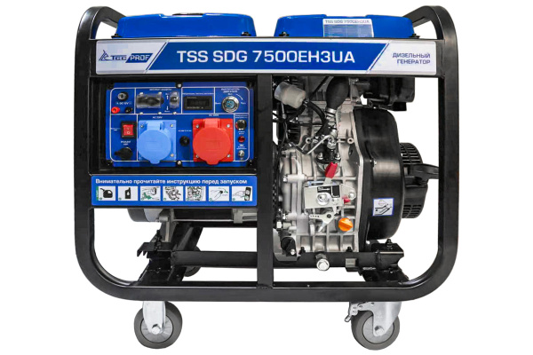 Дизельный генератор TSS SDG 7500EH3UA