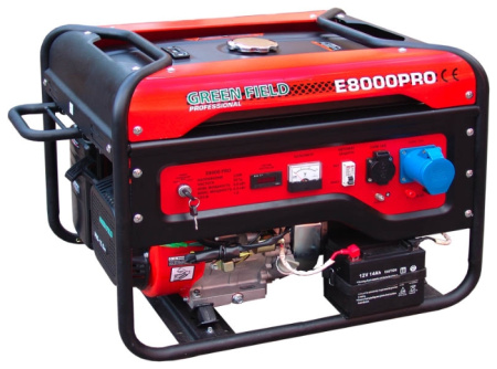 Бензогенератор Greenfield E8000 PRO
