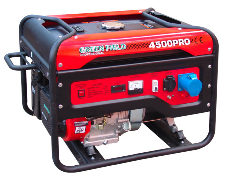Бензиновый генератор Greenfield 4500 PRO