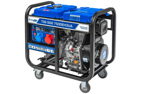 Дизельный генератор TSS SDG 7500EH3UA