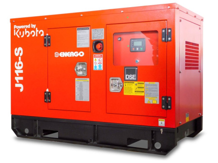 Дизельный генератор Energo J116-S в кожухе