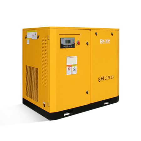 Винтовой компрессор с ременным приводом Berg ВК-30Р, 10 бар