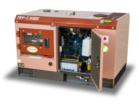 Дизельный генератор Toyo TKV-7.5SBS