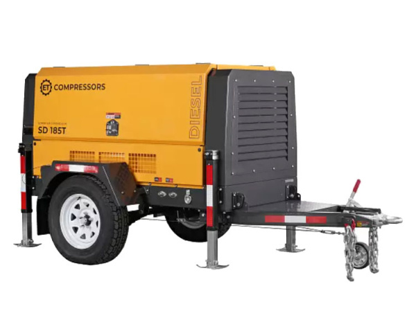 Дизельный компрессор ET-Compressors ET SD-185T-7 на шасси