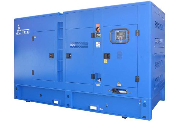 Дизельный генератор ТСС АД-300С-Т400-1РКМ11 в шумозащитном кожухе