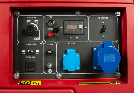 Дизельный генератор AMO ADG 6000EAS