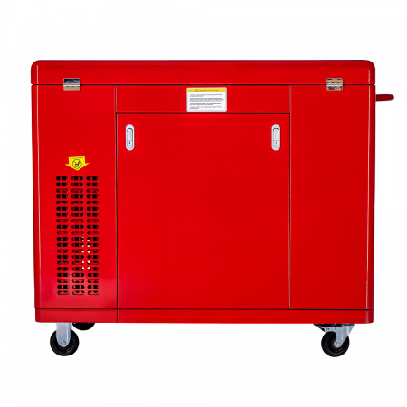 Бензиновый генератор HND GE11000XQST в шумозащитном кожухе