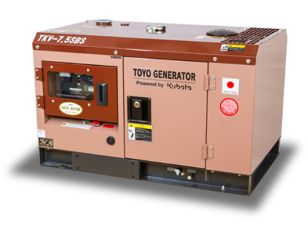 Дизельный генератор Toyo TKV-7.5SBS