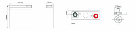 Аккумулятор Vektor Energy GPL 2-50