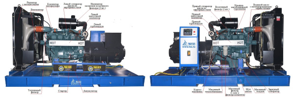 Дизельный генератор ТСС TDo 440MC Дизельный генератор ТСС TDo 440MC