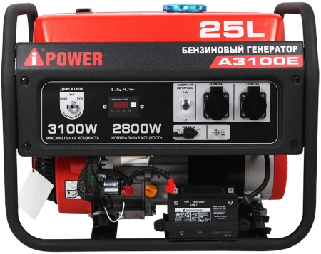Бензиновый генератор A-iPower A3100E