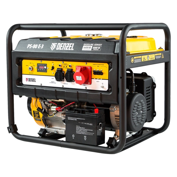 Бензиновый генератор Denzel PS 80E-3