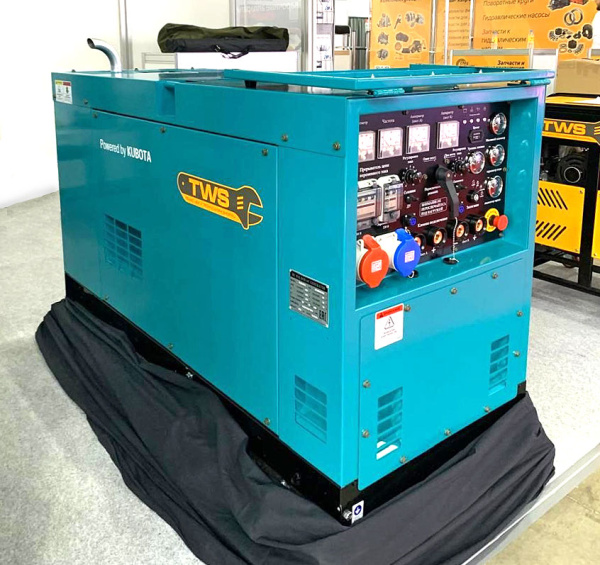 Двухпостовой сварочный генератор Kubota TWS480A