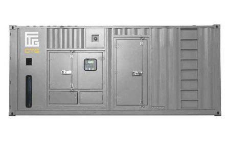 Дизельный генератор CTG 635B в кожухе