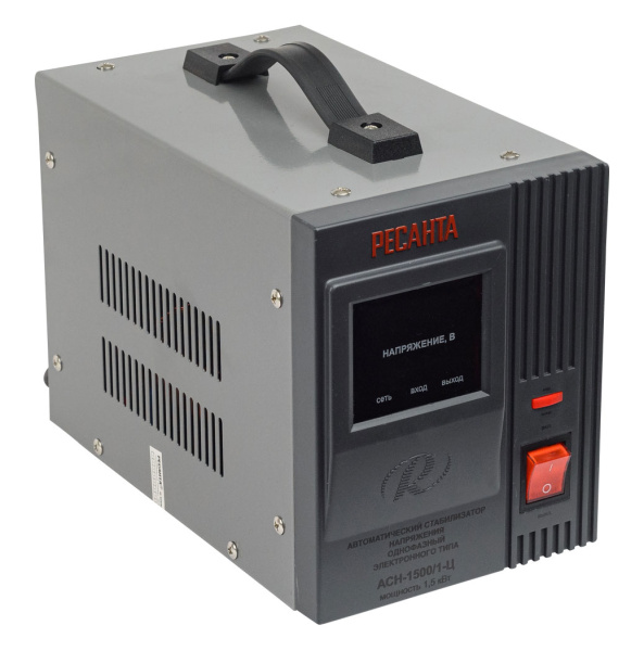 Стабилизатор напряжения Ресанта АСН-1500/1-Ц Стабилизатор напряжения Ресанта АСН-1500/1-Ц