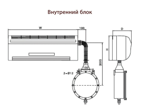 Сплит-система Airone TW-VSA 3,5