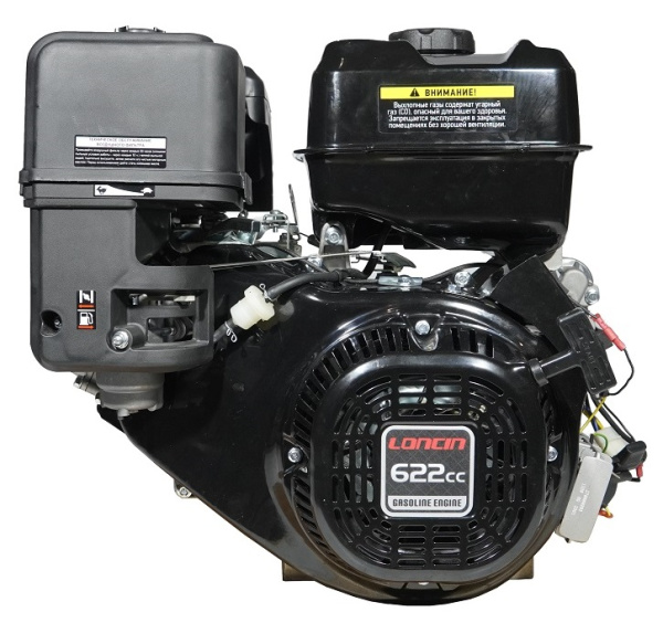 Бензиновый двигатель Loncin LC196FD (D type) D25 20А