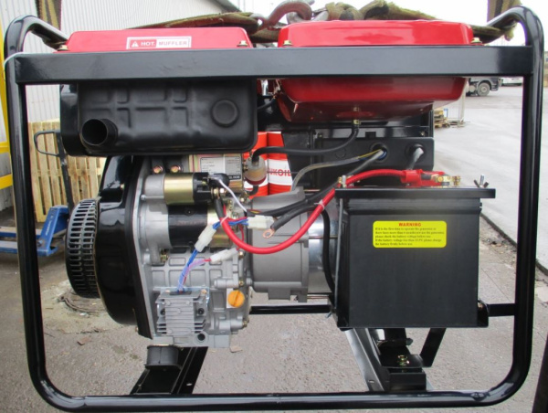 Дизельный генератор Амперос LDG6000CL