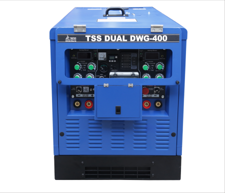 Двухпостовой дизельный сварочный генератор ТСС DUAL DWG-400