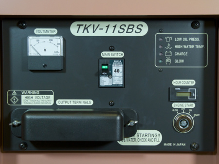 Дизельный генератор Toyo TKV-11SBS