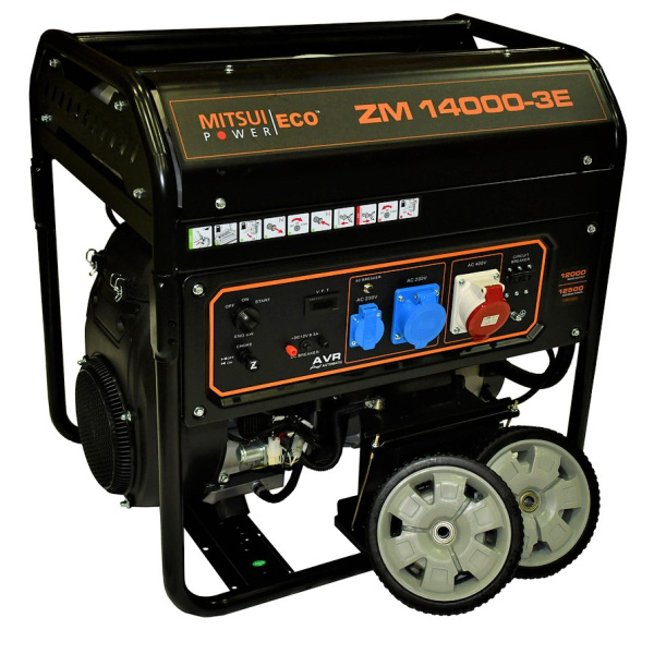 Бензиновый генератор MITSUI Power ECO ZM 14000 E-3