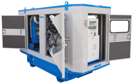 Дизельная электростанция ЯМЗ ЭД-200 в кожухе