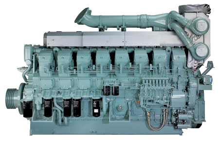Дизельный двигатель Mitsubishi S16R-PTA2