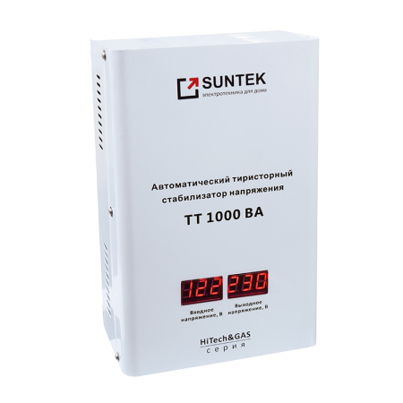 Стабилизатор напряжения SUNTEK HiTech&GAS 1000 ВА