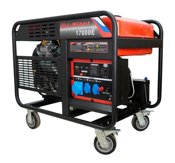 Бензиновый генератор Lifan 17000E Бензиновый генератор Lifan 17000E