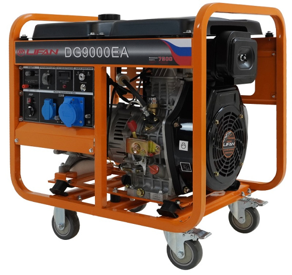 Дизельный генератор Lifan DG9000EA