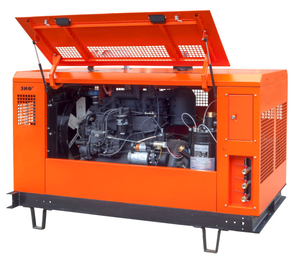 Дизельный компрессор ЗИФ ПВ-6/1,5