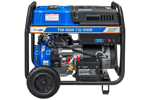 Бензиновый генератор ТСС PROF GGW 7.0/200E сварочный