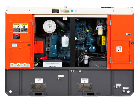 Дизельный генератор GMP SQ-12SC в кожухе