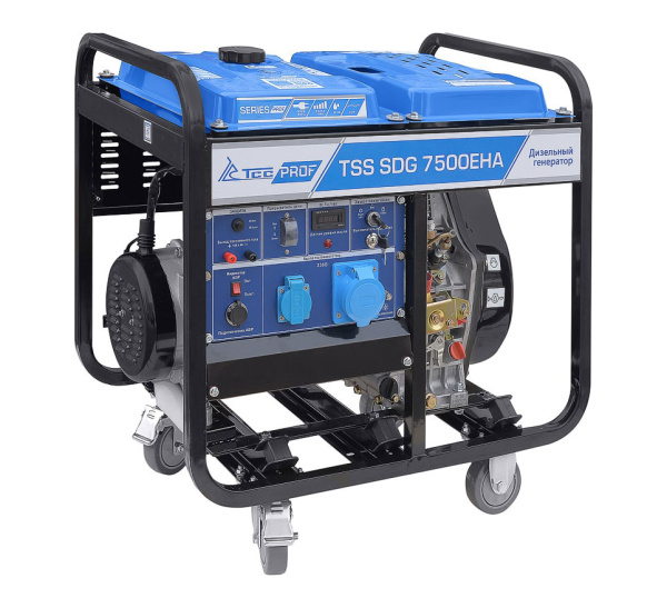 Дизельный генератор TSS SDG 7500EHA