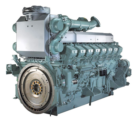 Дизельный двигатель Mitsubishi S16R-PTA2