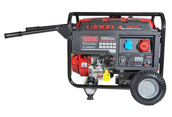 Бензиновый генератор Loncin LC10000D-AS, 3-х фазный
