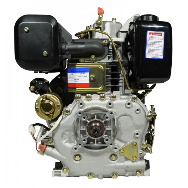 Дизельный двигатель Lifan Diesel 186FD D25 6A шлицевой вал