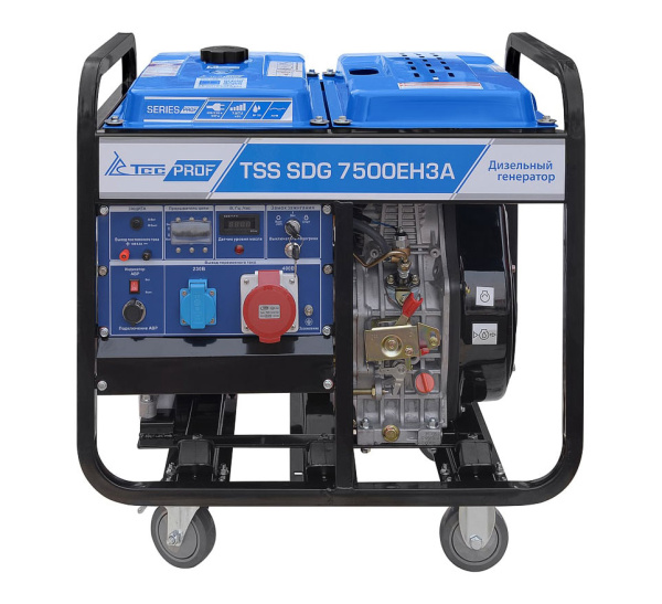 Дизельный генератор TSS SDG 7500EH3A Дизельный генератор TSS SDG 7500EH3A
