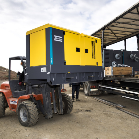 Дизельный генератор Atlas Copco QAS 500 Sd