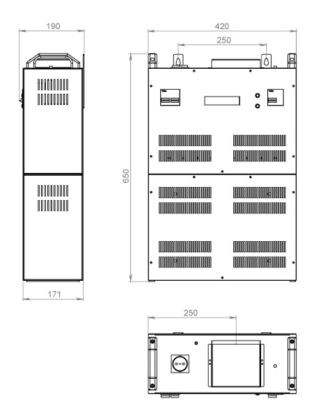 Стабилизатор напряжения Volter СНПТТ 54 с (3*18)