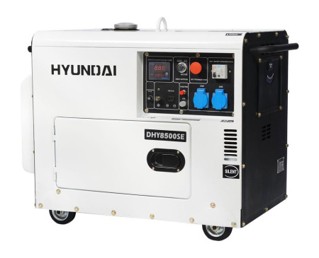 Дизельный генератор Hyundai DHY 8500SE