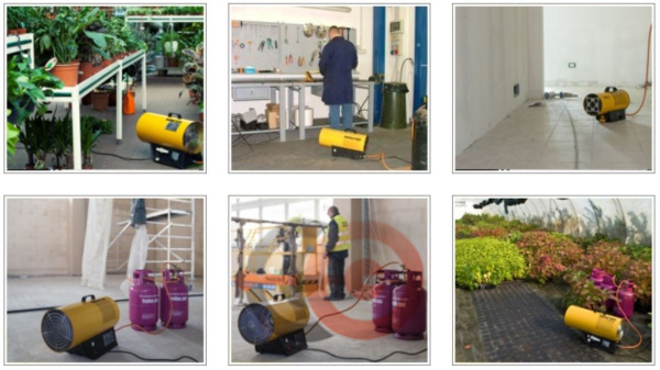 Газовая тепловая пушка Master BLP 73 M