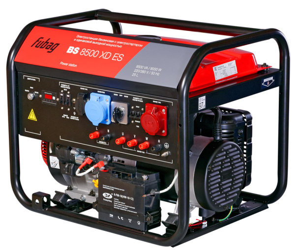 Бензиновый генератор Fubag BS 8500 XD ES Бензиновый генератор Fubag BS 8500 XD ES