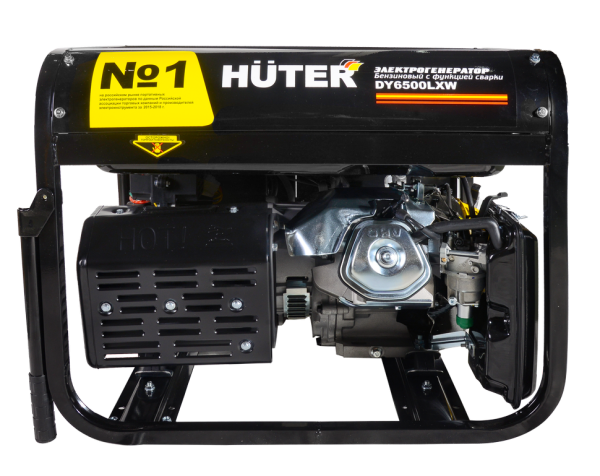Бензиновый генератор Huter DY6500LXW c функцией сварки