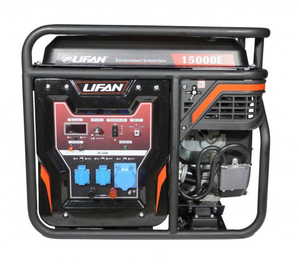 Бензиновый генератор Lifan 12 GF-4 (LF15000E)