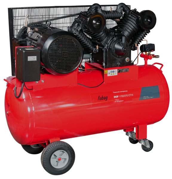Ременной двухступенчатый компрессор Fubag DCF-1700/270 CT15