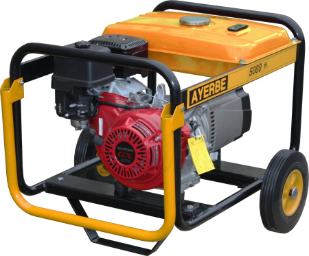 Портативный бензиновый генератор Ayerbe AY5000H