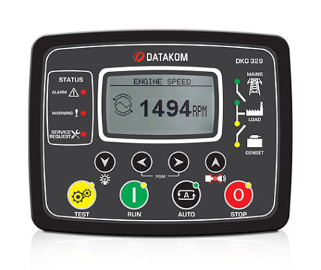 Автоматическое переключение сети с синхроскопом Datakom DKG-329
