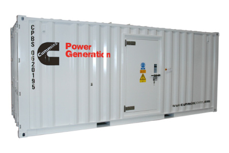 Дизельный генератор Cummins C700D5 (в кожухе)
