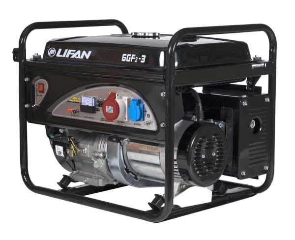 Бензиновый генератор Lifan 6 GF2-3 (LF7000-3)